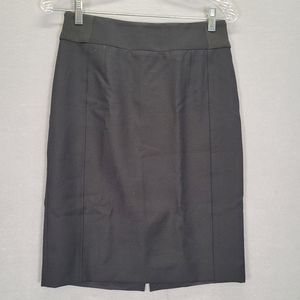 White House Black Market  Women's Straight Pencil Skirt Sz 0 Black